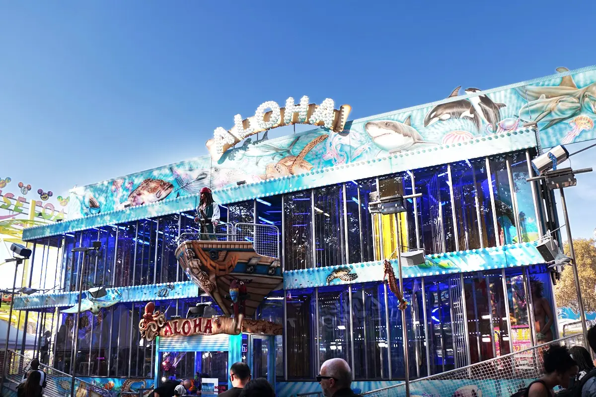 Aloha manège palais des glaces bordeaux
