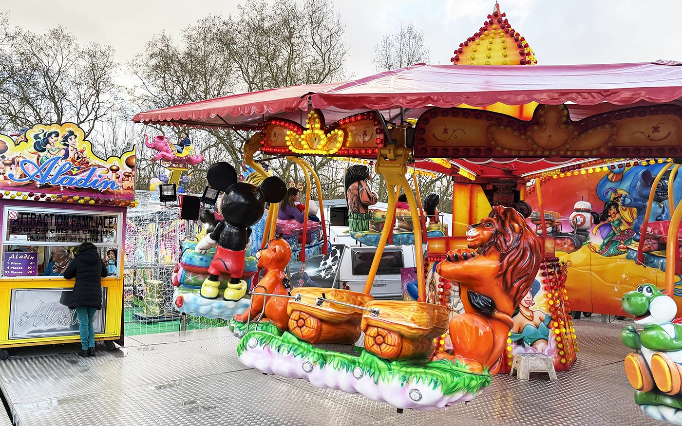 Aladin manège enfants Bordeaux